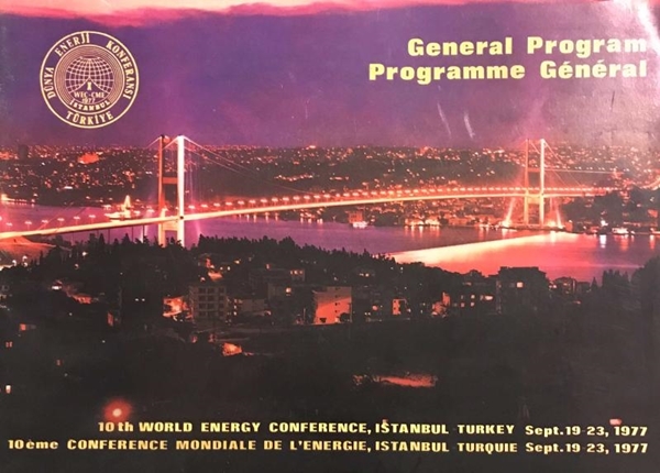 General Program 10 th World Energy Conference, Istanbul Turkey Sept. 19-23, 1977 resmi