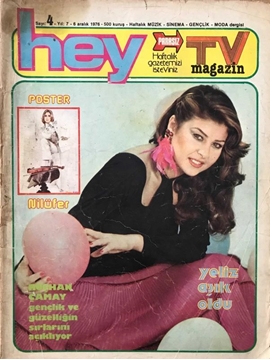 Hey Dergisi: Sayı: 4 / 6 Aralık 1976 (Rüçhan Çamay Gençlik ve Güzelliğin Sırlarını Açıklıyor - Yeliz Aşık Oldu) resmi