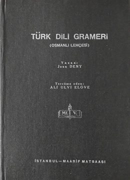 Türk Dili Grameri (Osmanlı Lehçesi) resmi