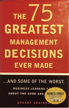 The 75 Greatest Management Decisions Ever Made resmi