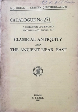 Classical Antiquity and The Ancient Near East - Catologue No: 271 resmi
