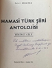 Picture of Hamasi Türk Şiiri Antolojisi: Birinci Cilt - (İmzalı-İthaflı)