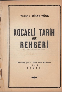 Picture of Kocaeli Tarih ve Rehberi