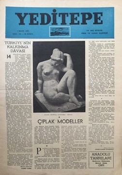 Yeditepe On Beş Günlük Sanat Gazetesi: Sayı 84 / 1 Mayıs 1955 (Türkiye'nin Kalkınma Davası) resmi