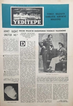 Yeditepe On Beş Günlük Sanat Gazetesi: Sayı 64 / 1 Temmuz 1954 (Ahmet Haşim'i Unuttuk mu? - Oscar Wilde'in Doğumunun Yüzüncü Yıldönümü) resmi