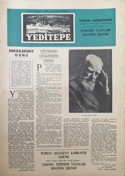 Yeditepe On Beş Günlük Sanat Gazetesi: Sayı 58 / 1 Nisan 1954 (Dergilerimiz Günü - Giyinme Odasının Sırrı) resmi