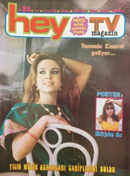 Hey Tv Magazin Dergisi: Sayı: 28 / 22 Mayıs 1978 (Yasemin Kumral Geliyor - Bayan Serçe Yedi Kilo Birden Aldı) resmi