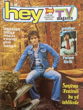 Hey Tv Magazin Dergisi: Sayı: 10 / 17 Ocak 1977 (İskender Doğan Sendika Kuracağı Günü Bekliyor - Sanremo Festivali Bu Yıl Tehlikede) resmi