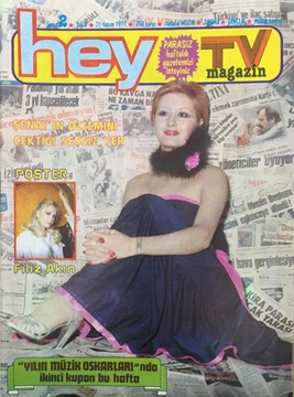 Picture of Hey Tv Magazin Dergisi: Sayı: 2 / 21 Kasım 1977 (Şenay'ın Özlemini Çektiği Sessiz Yer - Sibel Egemen Turneyi Yarıda Bıraktı)