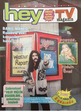 Hey Tv Magazin Dergisi: Sayı: 1 / 14 Kasım 1977 (Barış Manço Rainbow'daki Konserine Hazır - Barış Manço Rainbow Rock Tiyatrosu'nda Sahneye Çıkıyor) resmi