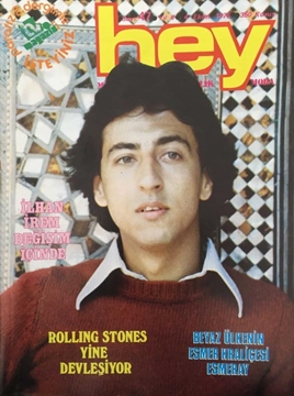 Hey Müzik-Sinema-Gençlik-Moda Dergisi: Sayı: 47 / 4 Ekim 1976 (İlhan İrem Değişim İçinde - Rolling Stones Yine Devleşiyor - Reyman Eray'ın Açıklaması) resmi