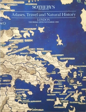 Sotheby's - Atlases, Travel and Natural History - London / November 1990 (Atlaslar, Seyahat ve Doğa Tarihi / Kasım 1990) resmi