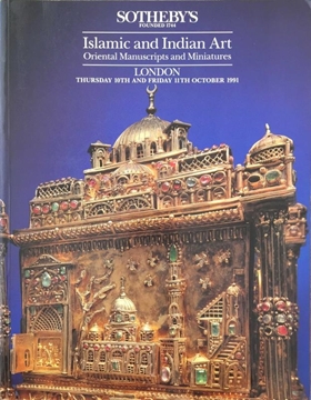 Sotheby's - Islamic and Indian Art Oriental Manuscripts and Miniatures - London / October 1991 (İslam ve Hint Sanatı Oryantal El Yazmaları ve Minyatürler) resmi