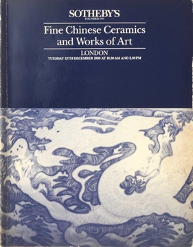 Sotheby's - Fine Chinese Ceramics and Works of Art - London / December 1988 (Güzel Çin Seramikleri ve Sanat Eserleri / Aralık 1988) resmi