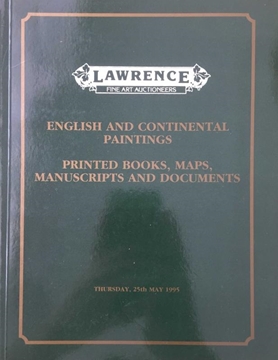 Lawrence: English and Continental Paintings - Printed Books, Maps, Manuscripts and Documents / May 1995 (İngiliz ve Kıta Resimleri - Basılı Kitaplar, Haritalar, El Yazmaları ve Belgeler / Mayıs 1995) resmi