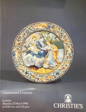 Picture of Christie's: Continental Ceramics - London / March 1990 (Kıta Seramikleri / Mart 1990)