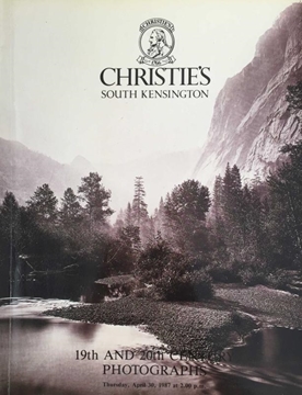 Picture of Christie's South Kensington: 19th and 20th Century Photographs / April 1987 (19. ve 20. Yüzyıl Fotoğrafları / Nisan 1987)