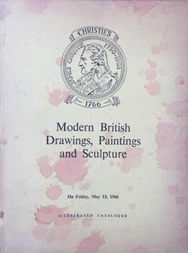 Picture of Christie's: Modern British Drawings, Paintings and Sculpture / May 1966 (Modern İngiliz Çizimleri, Tabloları ve Heykelleri / Mayıs 1966)