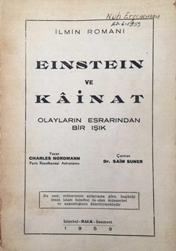 Picture of Einstein ve Kainat - Olayların Esrarından Bir Işık