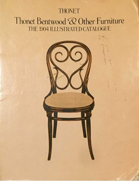 Thonet: Thonet Bentwood and Other Furniture - The 1904 Illustrated Catalogue (Thonet Bentwood ve Diğer Mobilyalar - 1904 Resimli Katalog) resmi