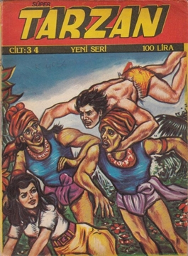 Süper Tarzan - Yeni Seri, Cilt.34, 100 Lira resmi