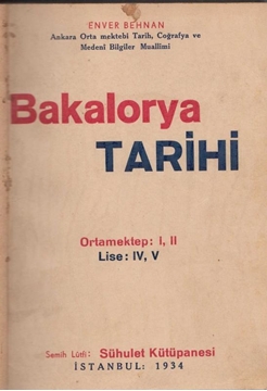 Picture of 1.Bakalorya Tarihi (Orta Mektep I, II / Lise IV, V) 2.Tarih Bakaloryası (Orta Mektep, Lise III Son Sınıf)