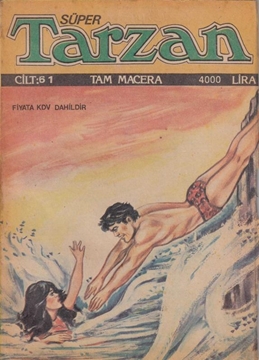 Süper Tarzan - Tam Macera, Cilt 61, 4000 Lira resmi