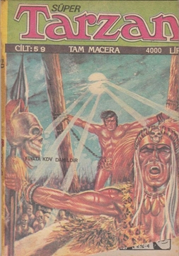 Süper Tarzan - Tam Macera, Cilt 59, 4000 Lira resmi