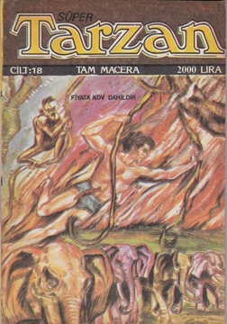 Süper Tarzan - Tam Macera, Cilt 18, 2000 Lira resmi