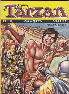 Picture of Süper Tarzan - Tam Macera, Cilt 6, 2000 Lira