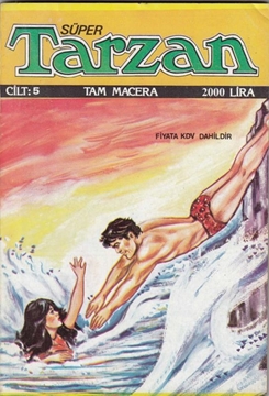 Süper Tarzan - Tam Macera, Cilt 5, 2000 Lira resmi