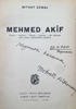 Mehmed Akif resmi