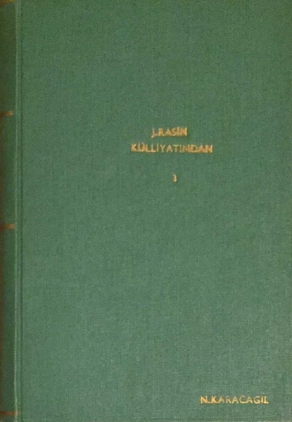 J. Rasin Külliyatından 3 resmi