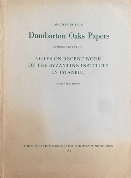 An Offprint From Dumbarton Oaks Papers Number Seventeen resmi