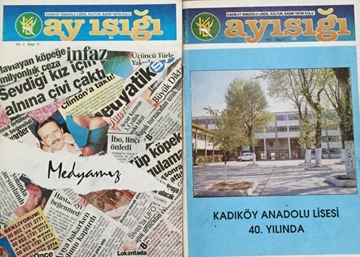 Ay Işığı Dergisi: Kadıköy Anadolu Lisesi, Kültür, Basın Yayın Kolu: Yıl 1 / Sayı 1 ve 2. Sayılar (Kadıköy Anadolu Lisesi 40. Yılında) resmi