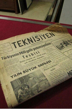 Teknisyen Mesleki Aylık Gazete - 17 Adet - 1962 Senesi - Şekip Özsoy, Ahmet Annaç resmi