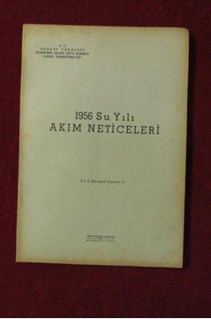 Picture of 1956 Su Yılı Akım Neticeleri