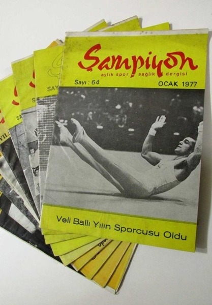 Picture of Şampiyon Aylık Spor ve Sağlık Dergisi - 9 Adet, 1977/78 Senesi