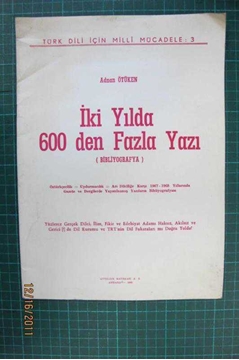 İki Yılda 600 den Fazla Yazı 1968 resmi