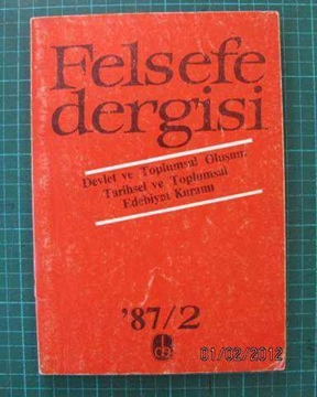 FELSEFE DERGİSİ - 1987 /2 resmi
