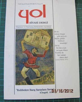YOL siyasi dergi yıl:6 sayı:6 nisan 97 resmi