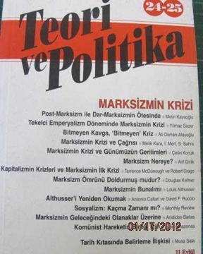 Picture of TEORİ VE POLİTİKA sayı:24-25