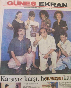 Picture of GÜNEŞ EKRAN 3 ağustos 1991 cumartesi sayı:43