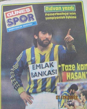 Picture of GÜNEŞ SPOR  şampiyonluk gazetesi 4 fener rıdvan