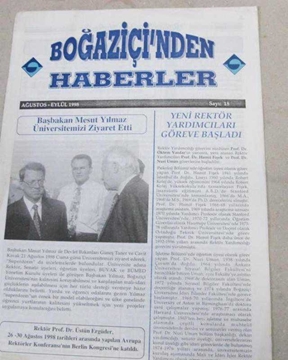Picture of boğaziçinden haberler sayı 18 1998