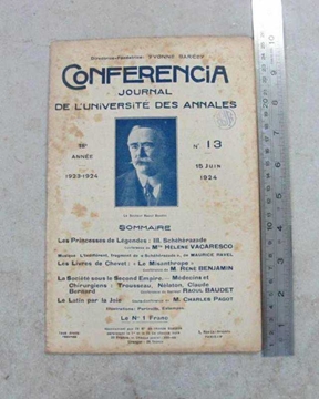 conferenica _ sayı 13  1924 resmi