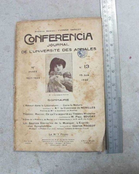 conferenica _ sayı 13  1922 resmi