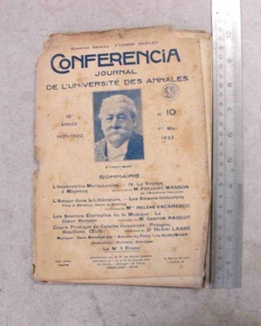 conferenica _ sayı 10 1922 resmi