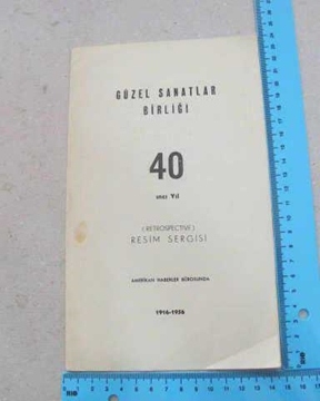 Picture of Güzel Sanatlar Birliği 40. Yıl Resim Sergisi