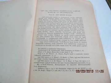 1946-1955 YILLARINDA PAMPHYLİA YAPILAN mansel resmi